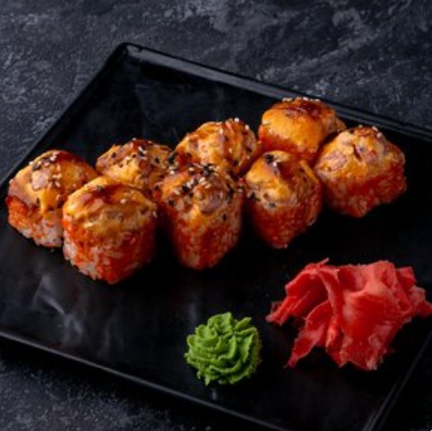 Запечённый ролл Сифуд