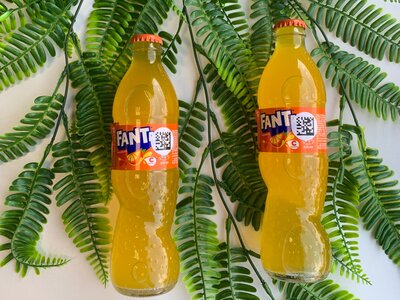 Fanta в стекле