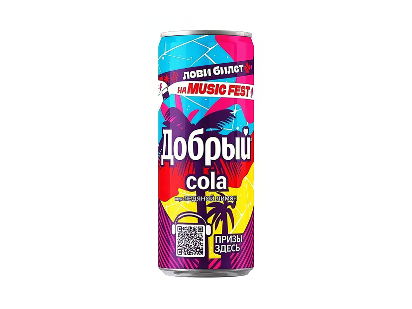 Добрый Cola ледяной лимон