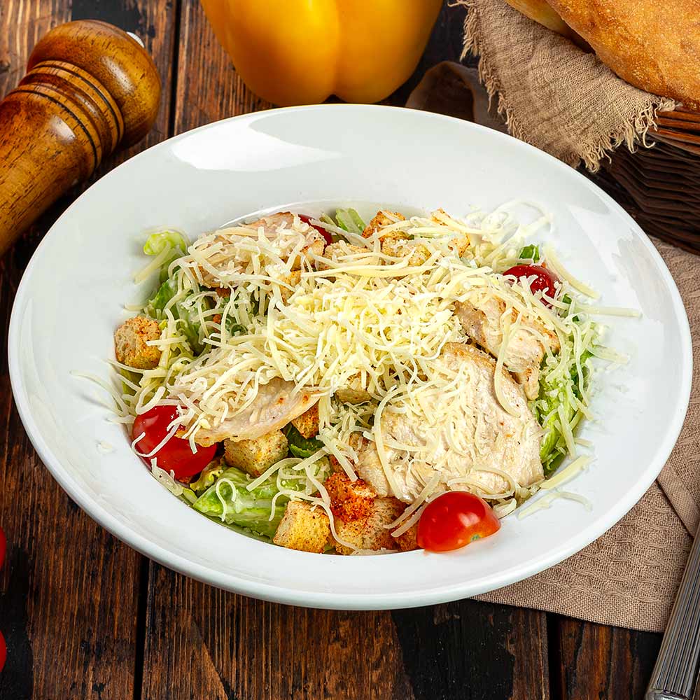 Цезарь с курицей