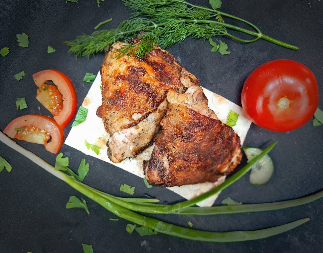 Шашлык из куриного бедра