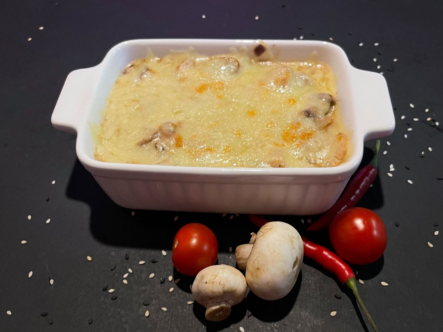 Жюльен с курицей