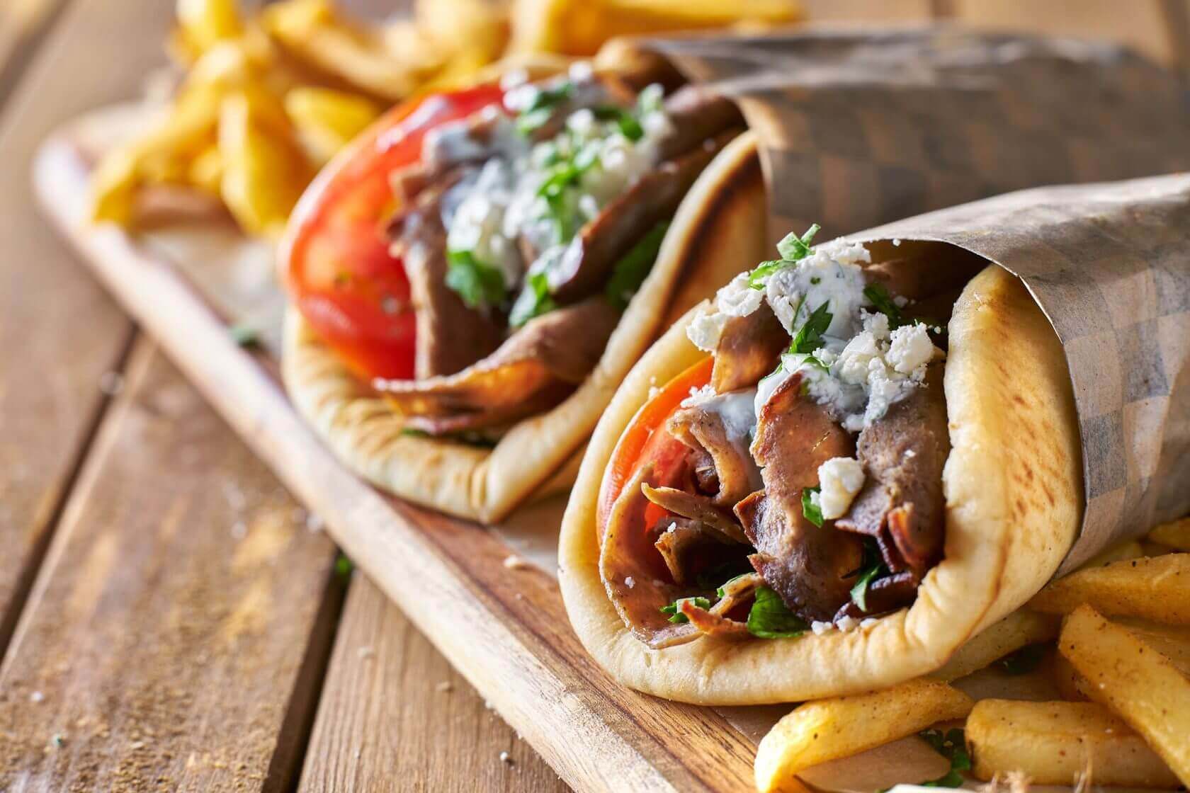 Гирос греческий (свинина)