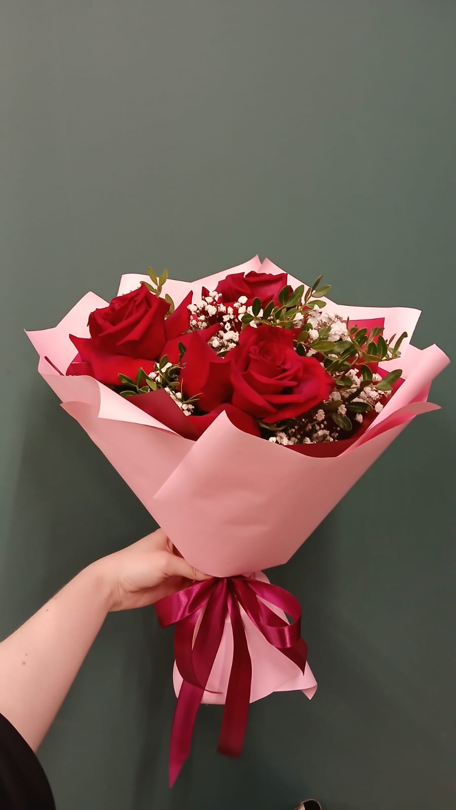 Букет из французских роз 