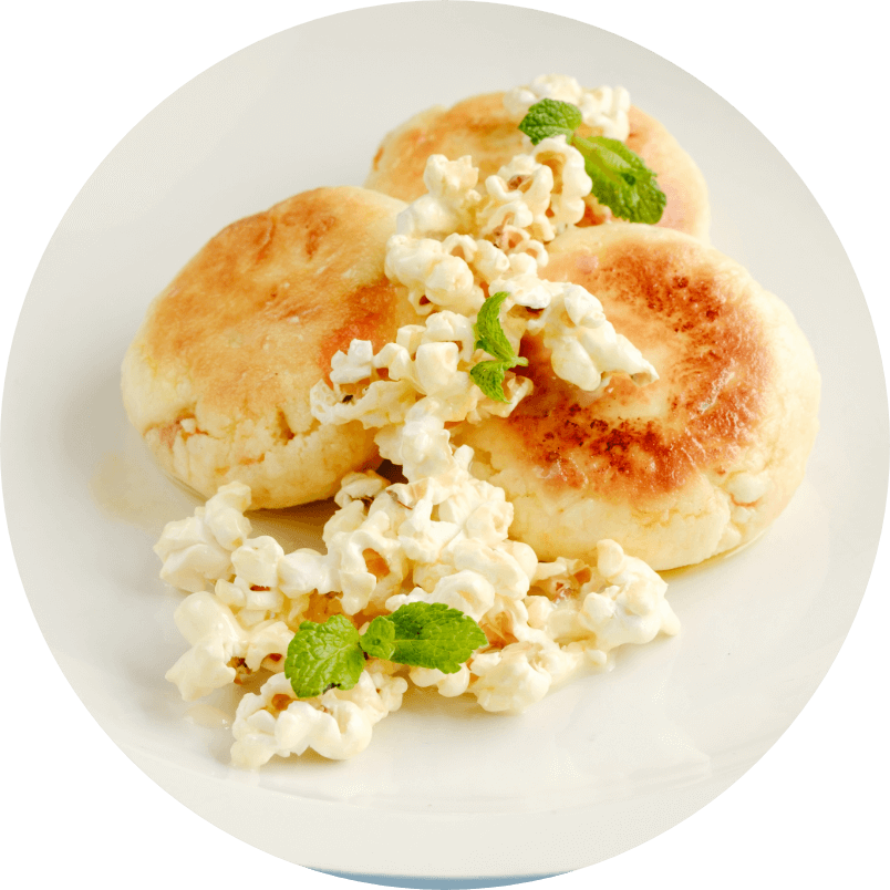 Сырники с курагой