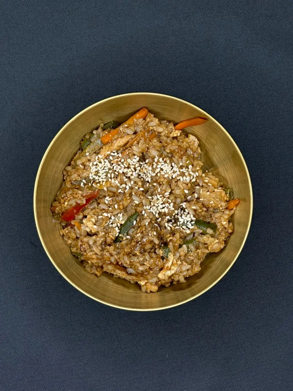 Рис с курицей в терияки