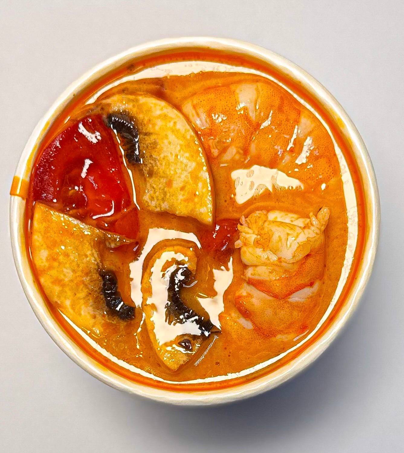 Том Ям с креветками