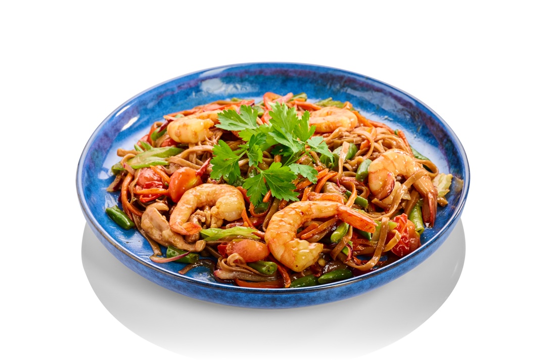 Соба с креветкой