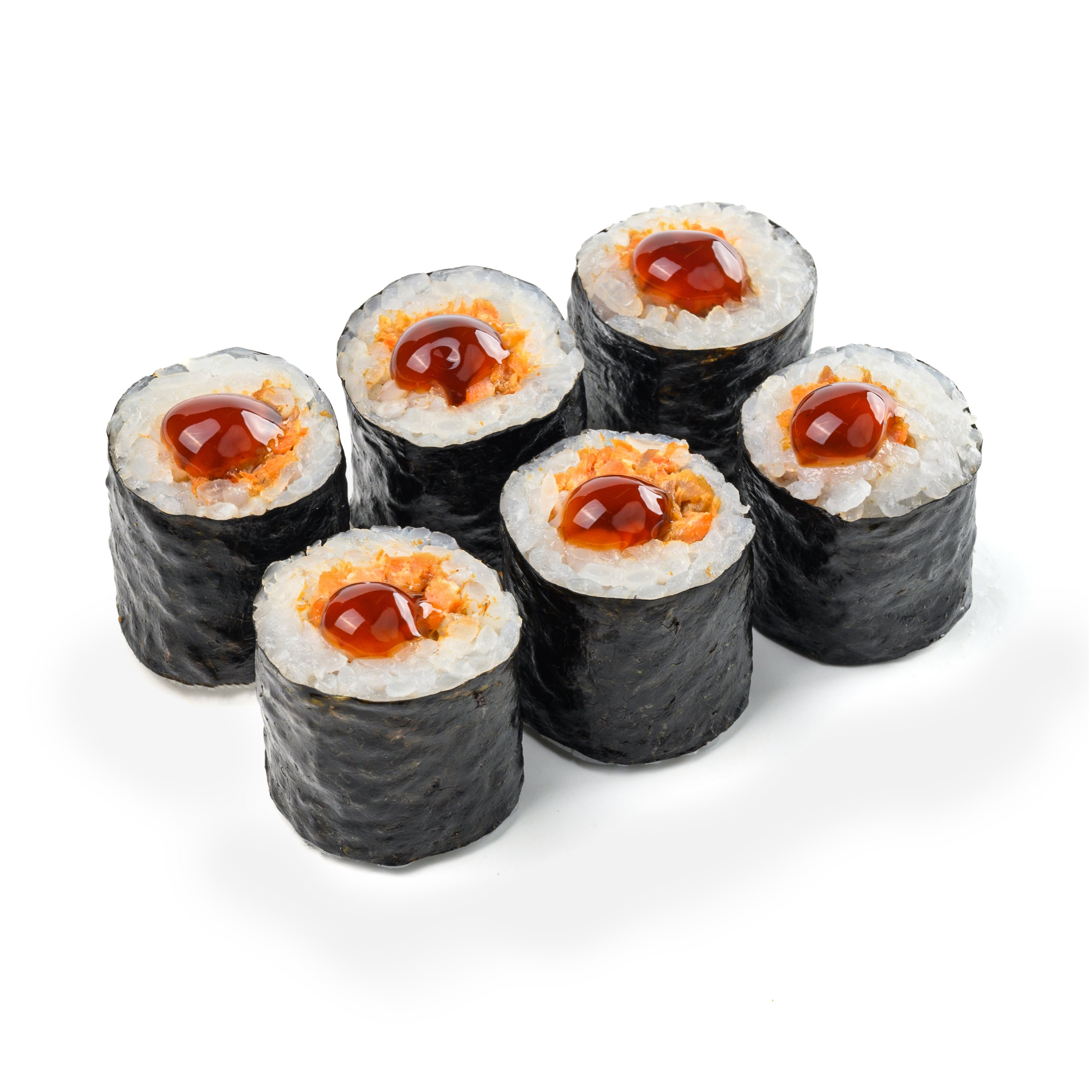 Малый с жареным лососем