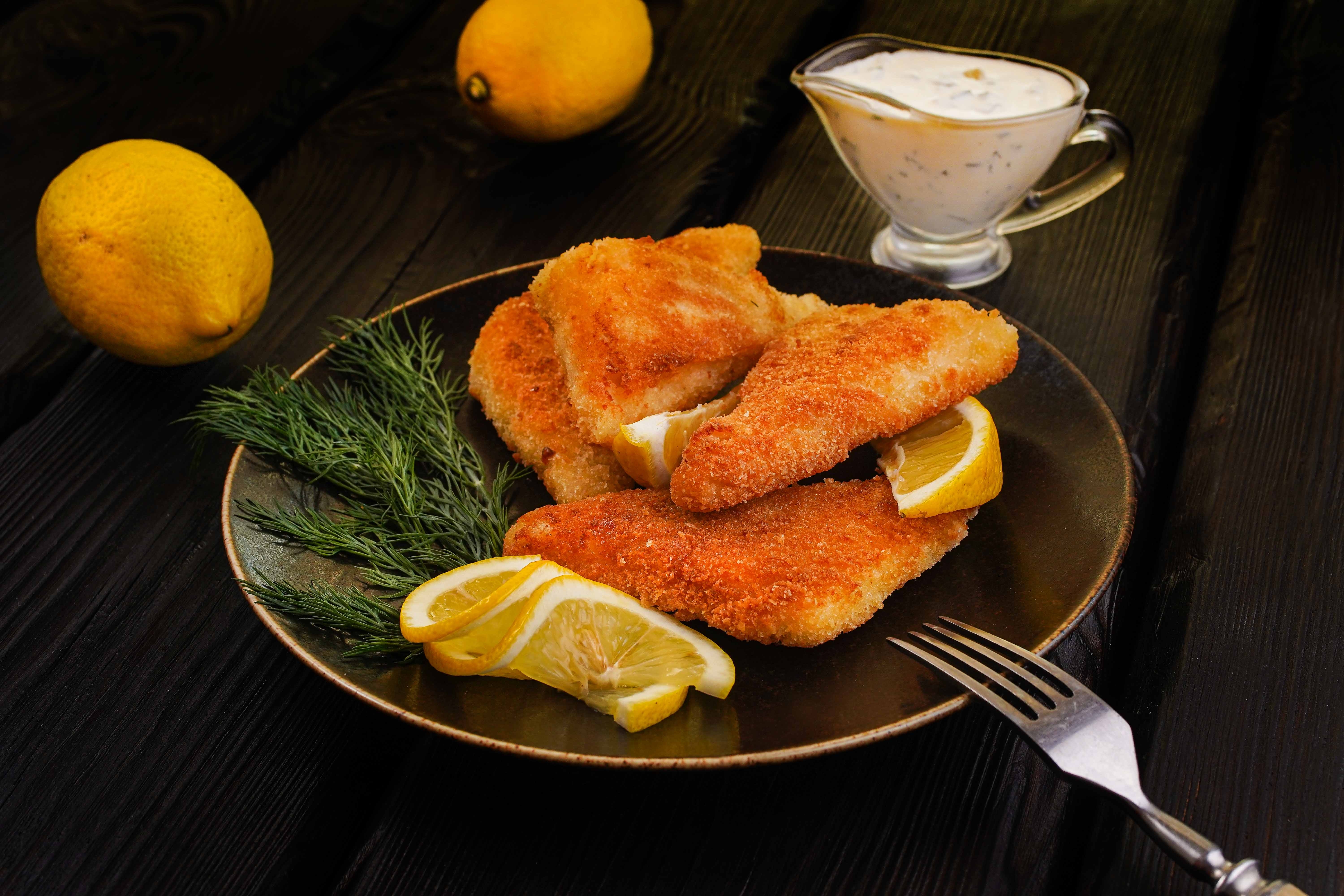 Судак в кляре