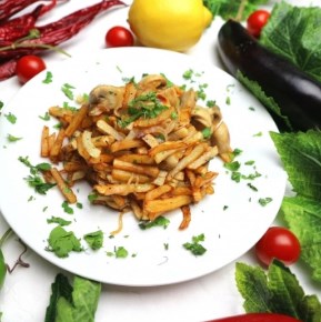 Жаренная картошка с грибами