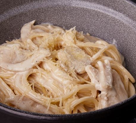 Спагетти с курочкой в слив. соусе