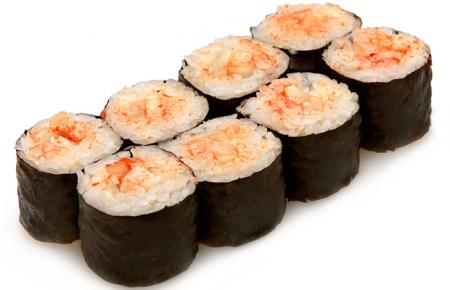 Ролл с кальмаром