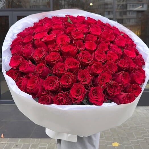 101 Роза крупный бутон