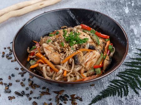 Wok курица