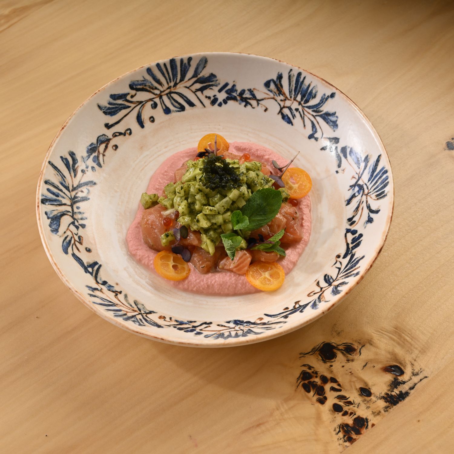 Тартар из лосося