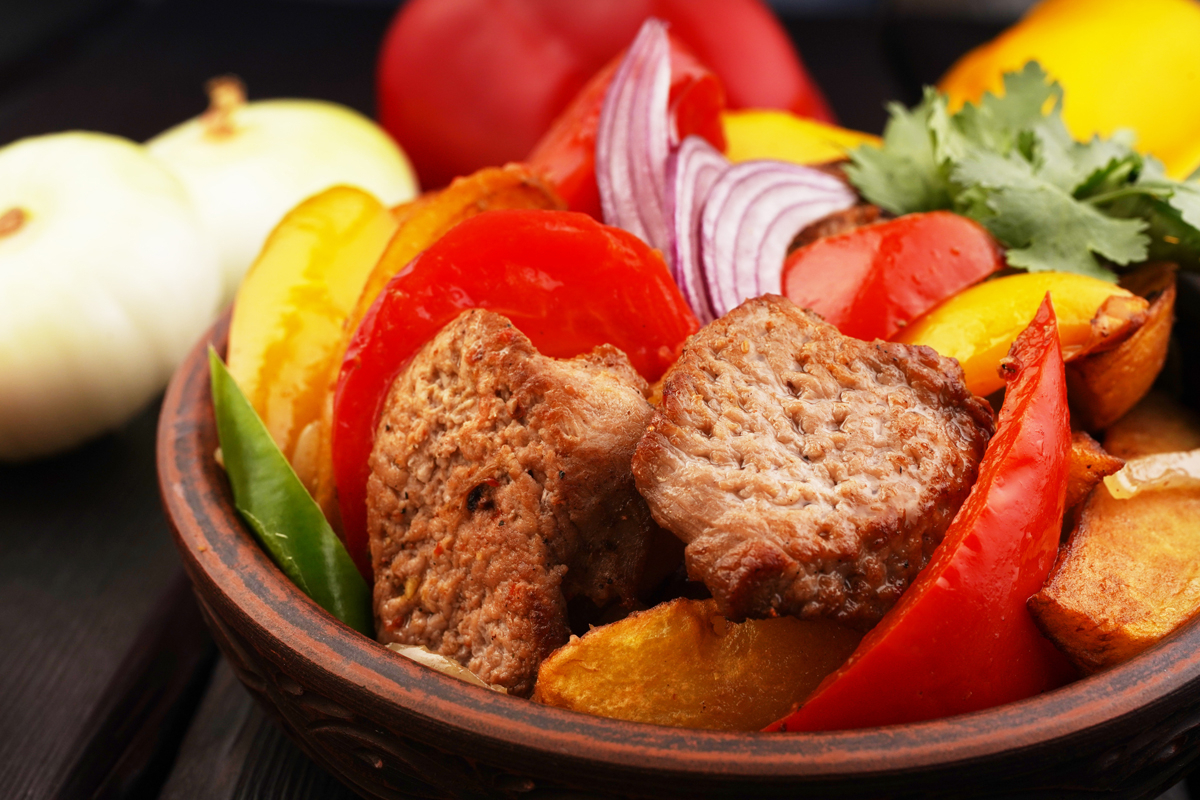 Оджахури со свининой