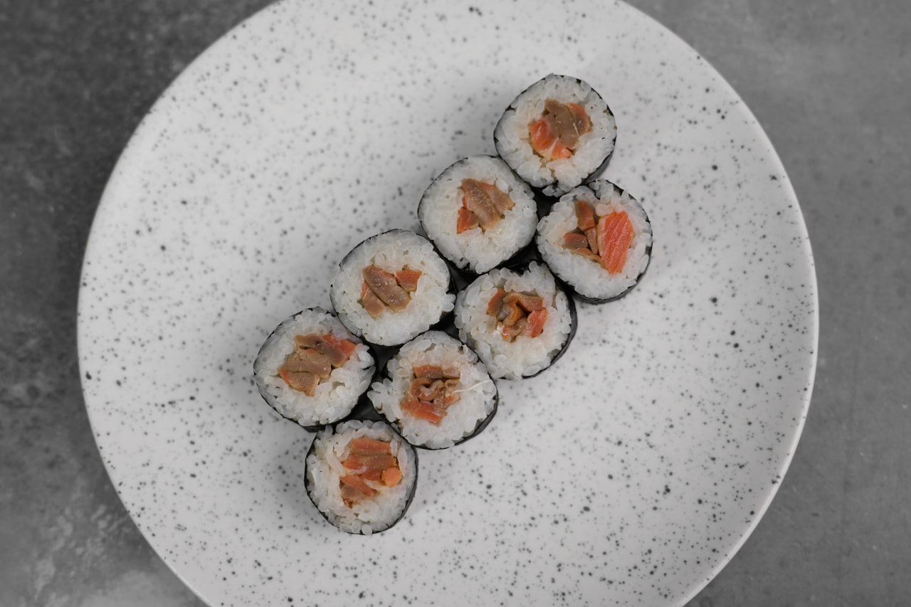 Маки с Копчёным Лососем