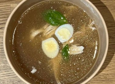 Бульон с курицей