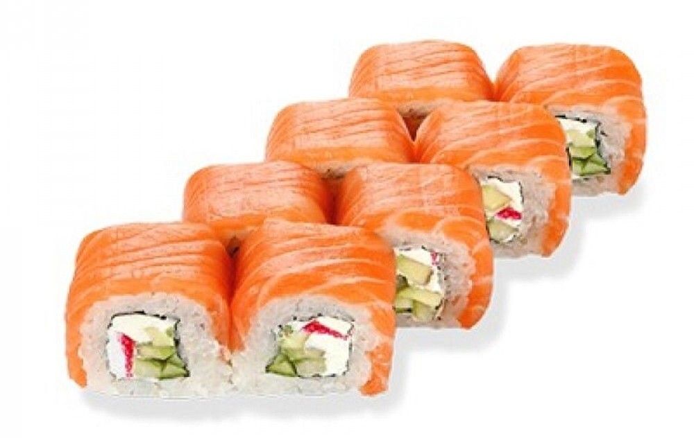 Ролл Филадельфия со снежным крабом