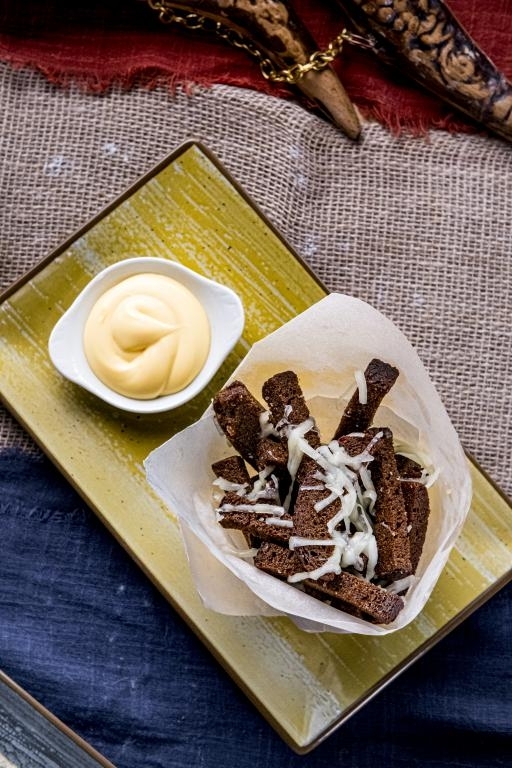 Д Гренки чесночные