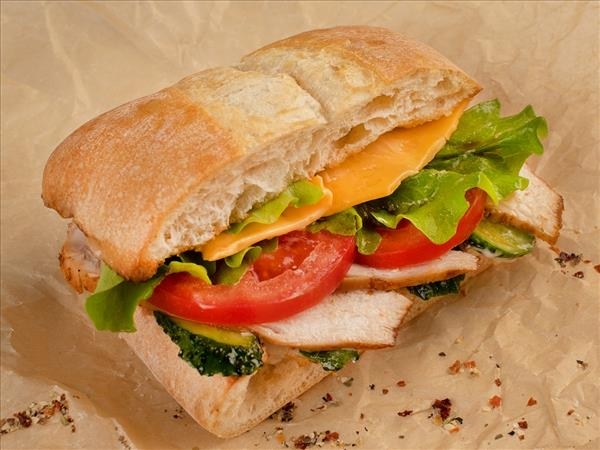 Чиабатта с курицей