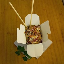 Удон с креветками