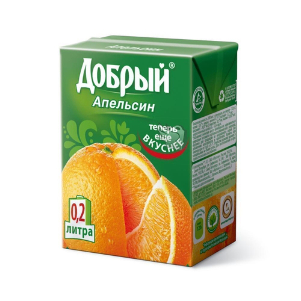 Сок 0.2 л апельсин