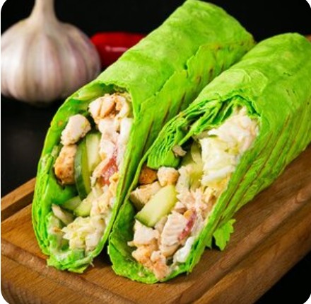 Шаурма в чесночном лаваше