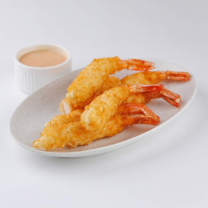 Креветки темпура 