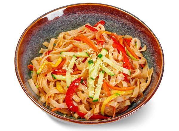 Wok Лапша рисовая с овощами (терияки)