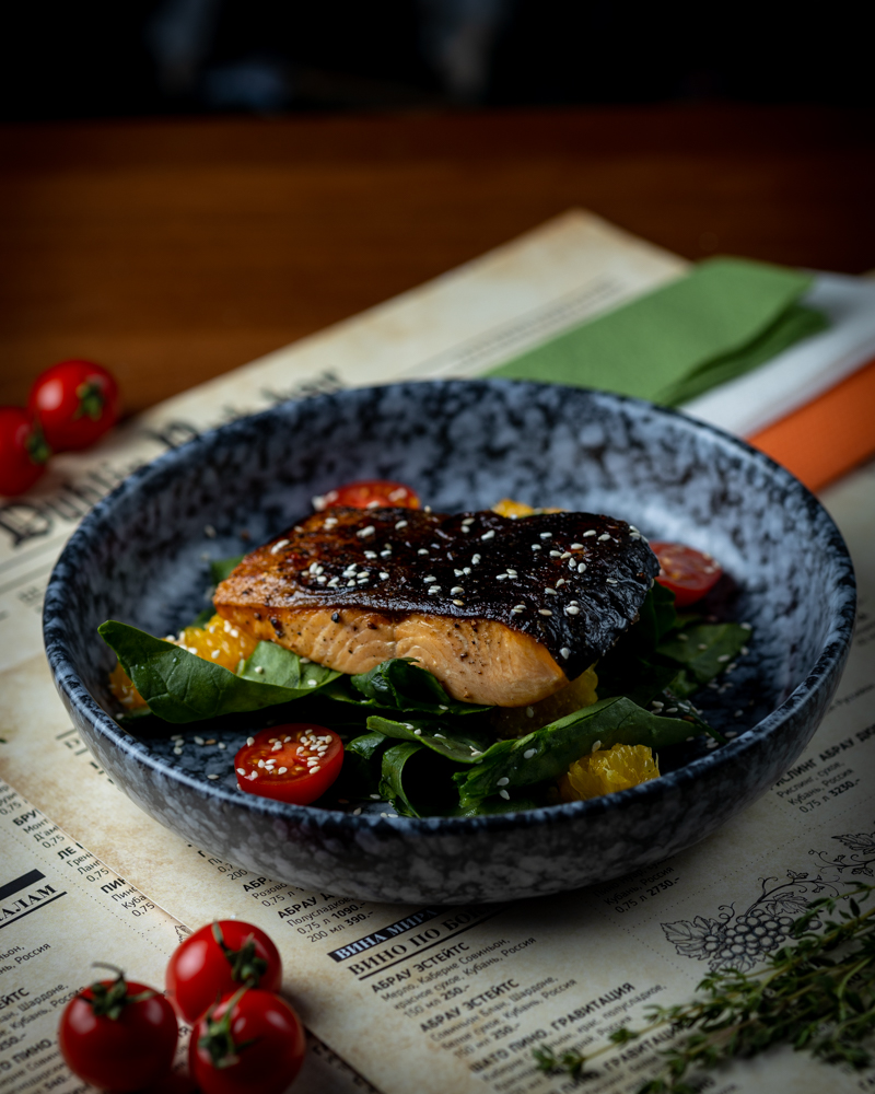 Дикий лосось