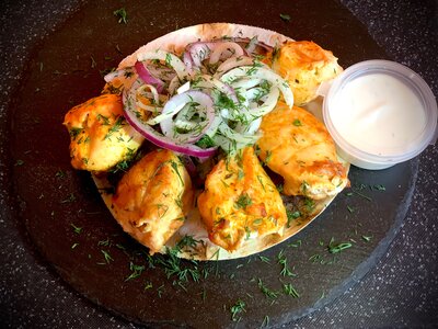 Куриный шашлык