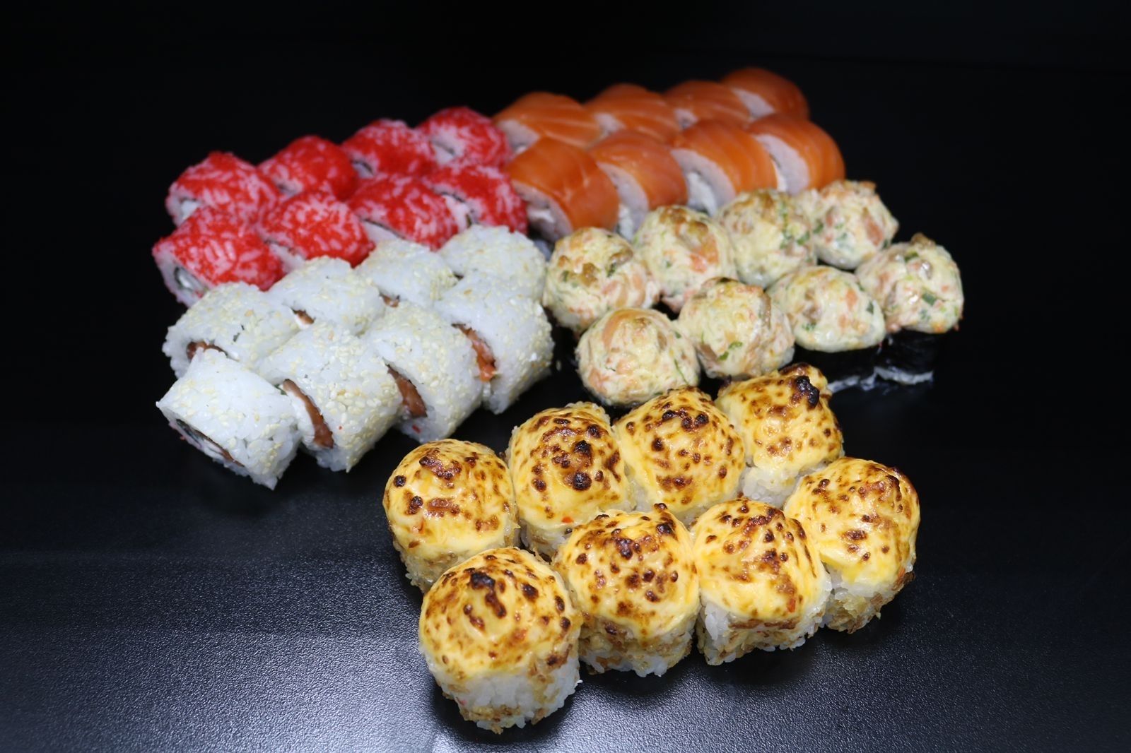 Сет с лососем