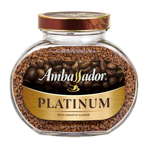 Кофе растворимый Ambassador Platinum 190г