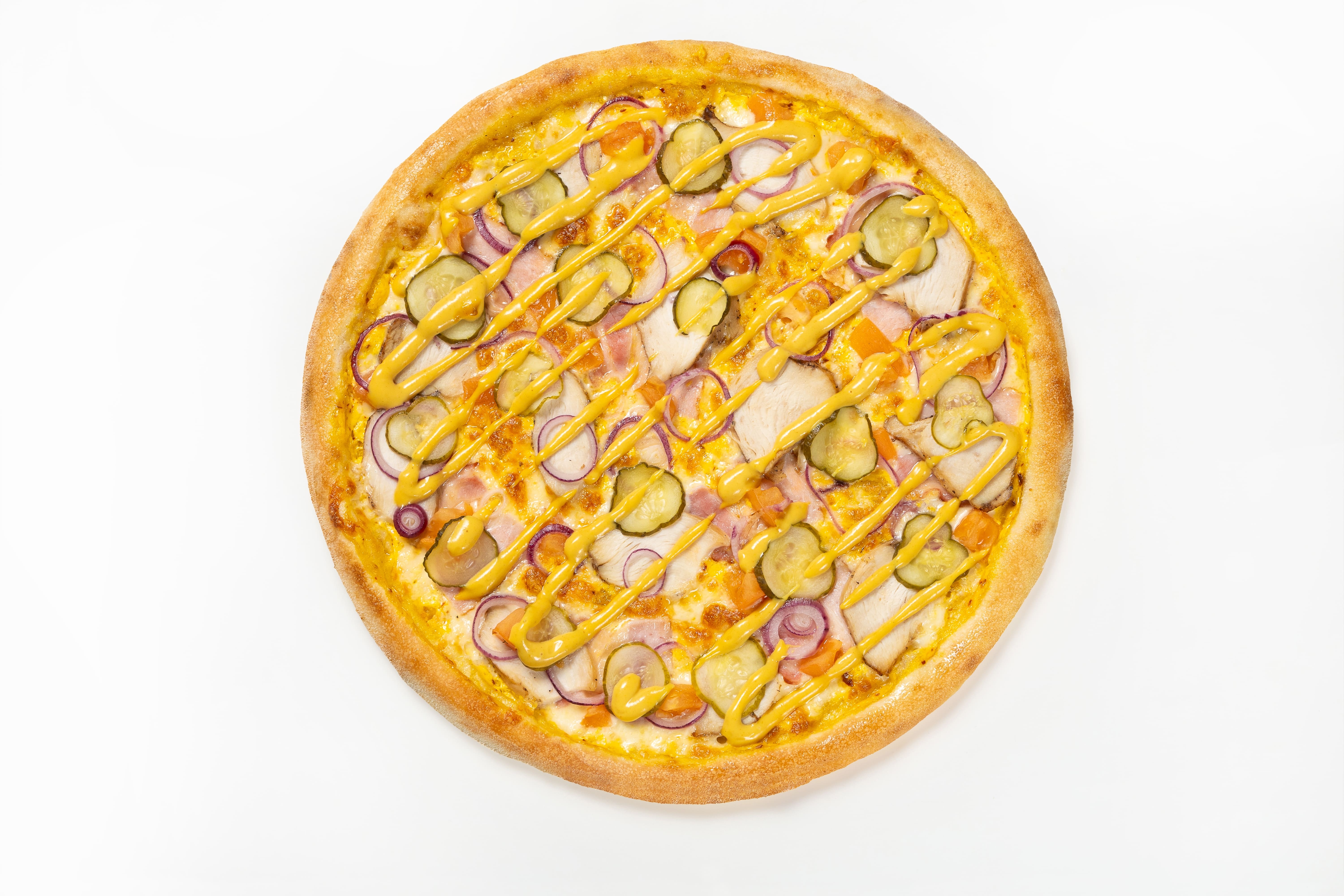 Пицца с острым сырным соусом 33 см