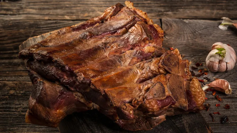 КОПЧЕНЫЕ РЕБРЫШКИ БОБРА