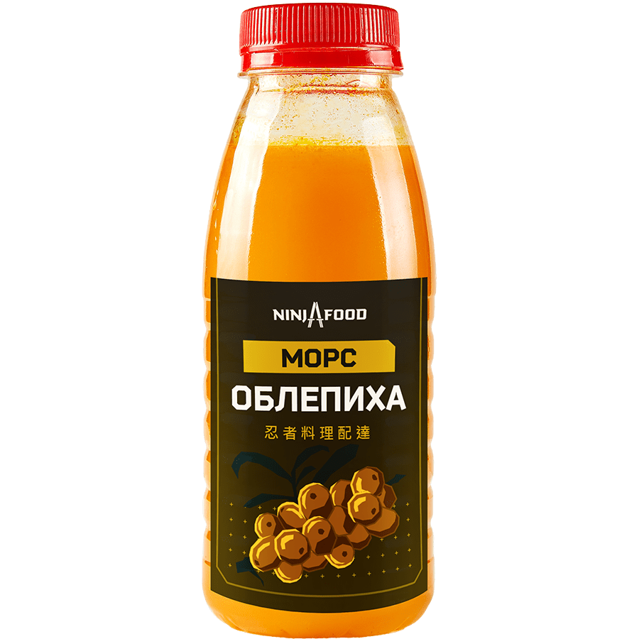 Морс облепиховый собственного приготовления
