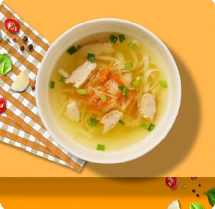 Суп куриный