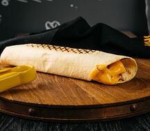 Шаурма сырная с курицей