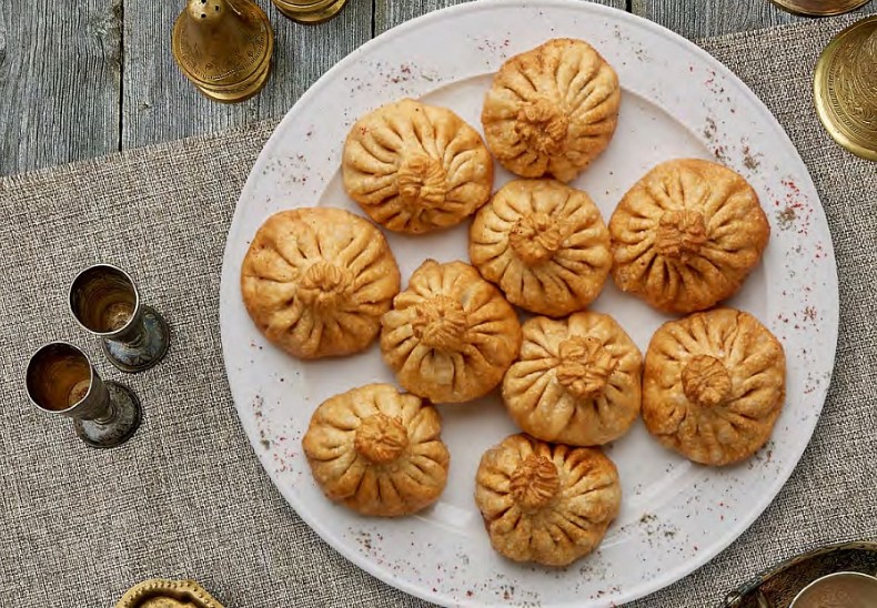 Жареные хинкали по-грузински из баранины