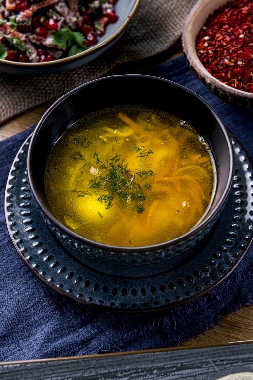 Д Суп куриный с домашней лапшой