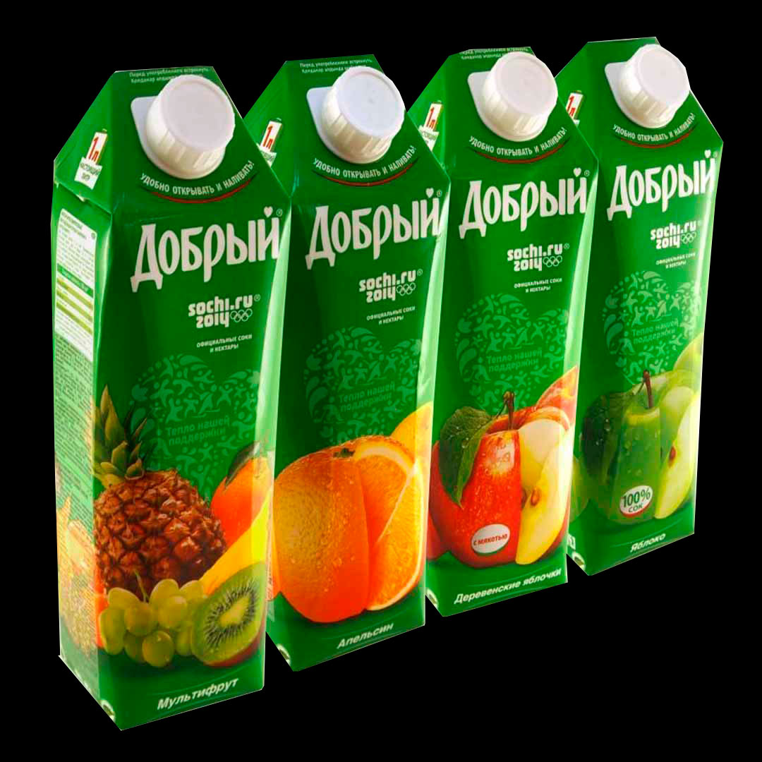 Сок Добрый 1л