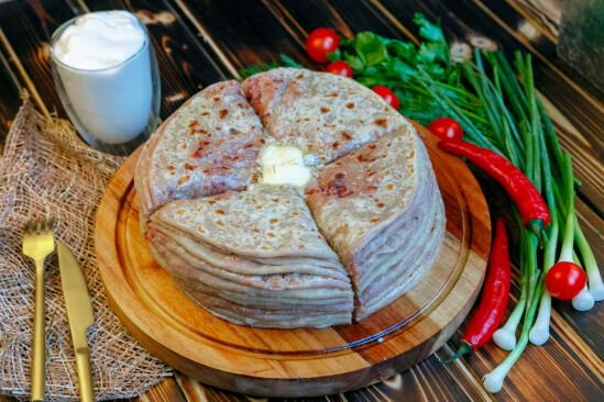 Хычины с мясом