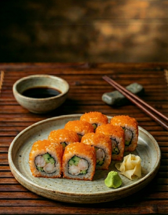 Калифорния с креветкой