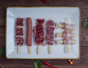 Шашлычок из мраморной говядины