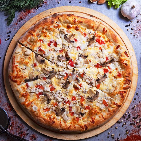 Пицца Курица грибы