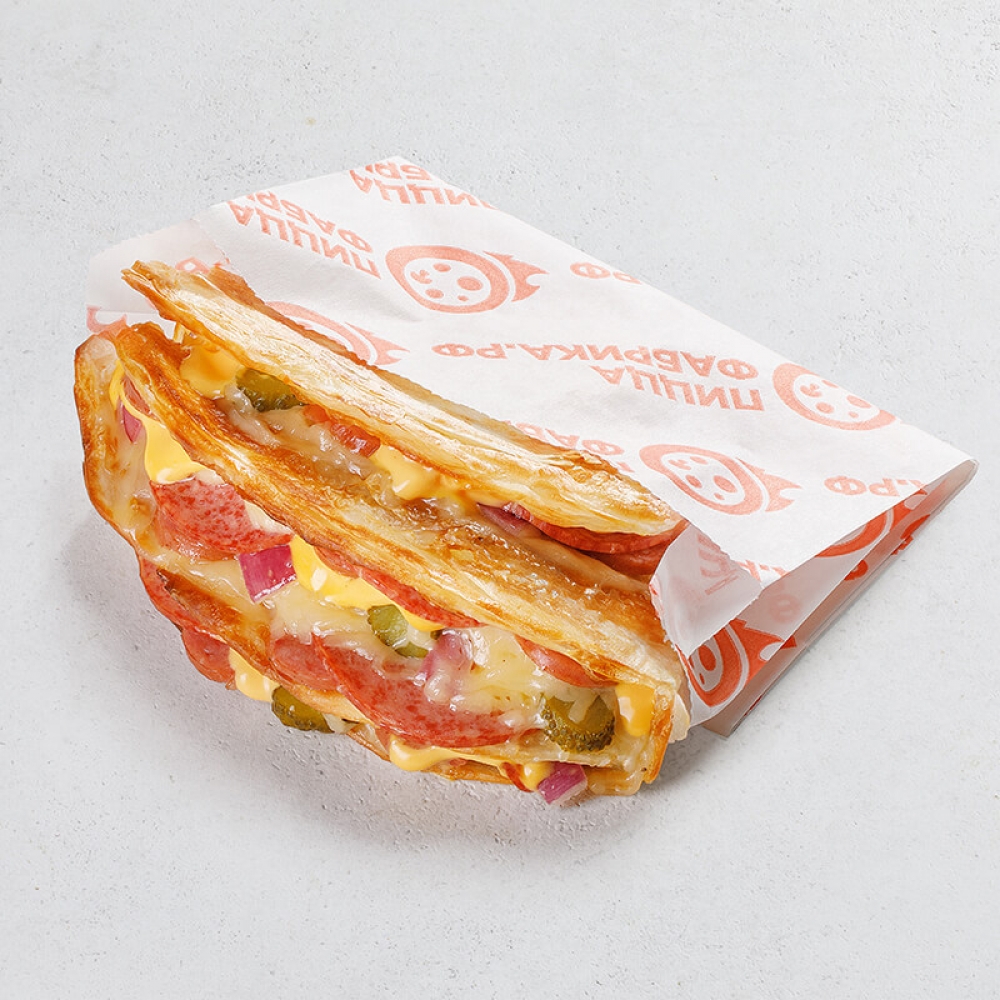 Кранч с колбасками и соусом гриль-бургер