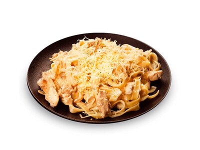 Паста Феттуччине с курицей