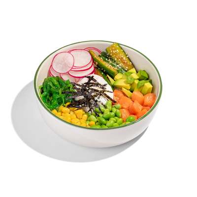 Поке с форелью